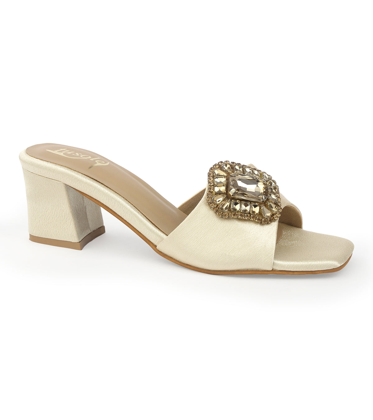 Diamond Side Cut Mules