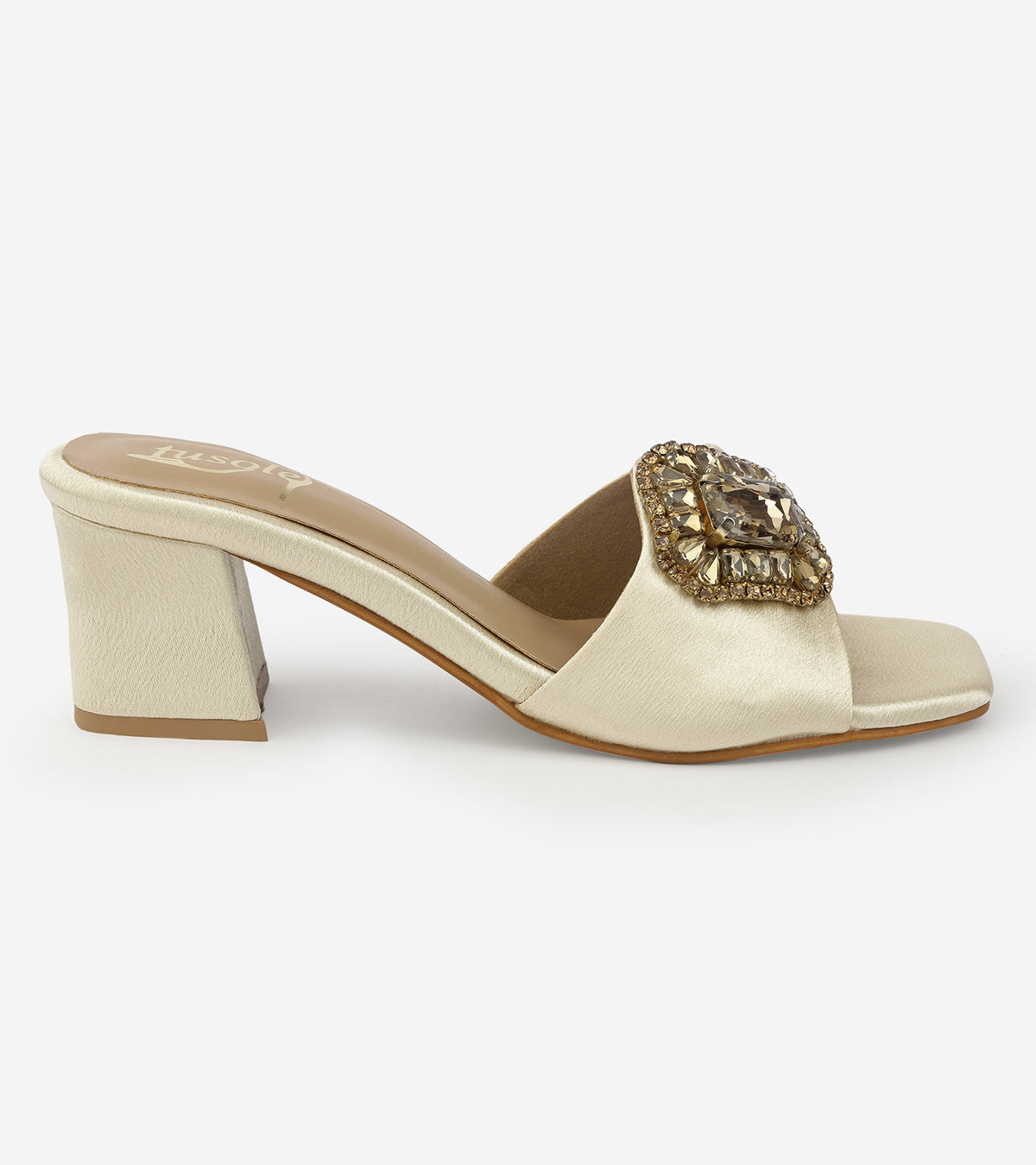 Diamond Side Cut Mules