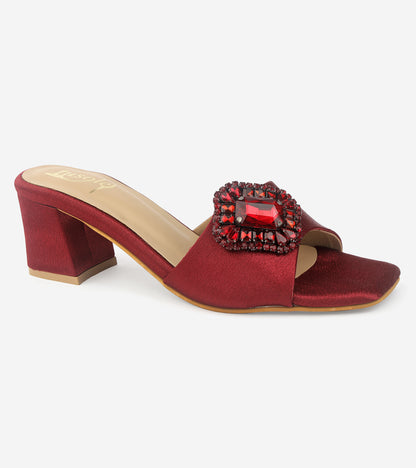 Diamond Side Cut Mules