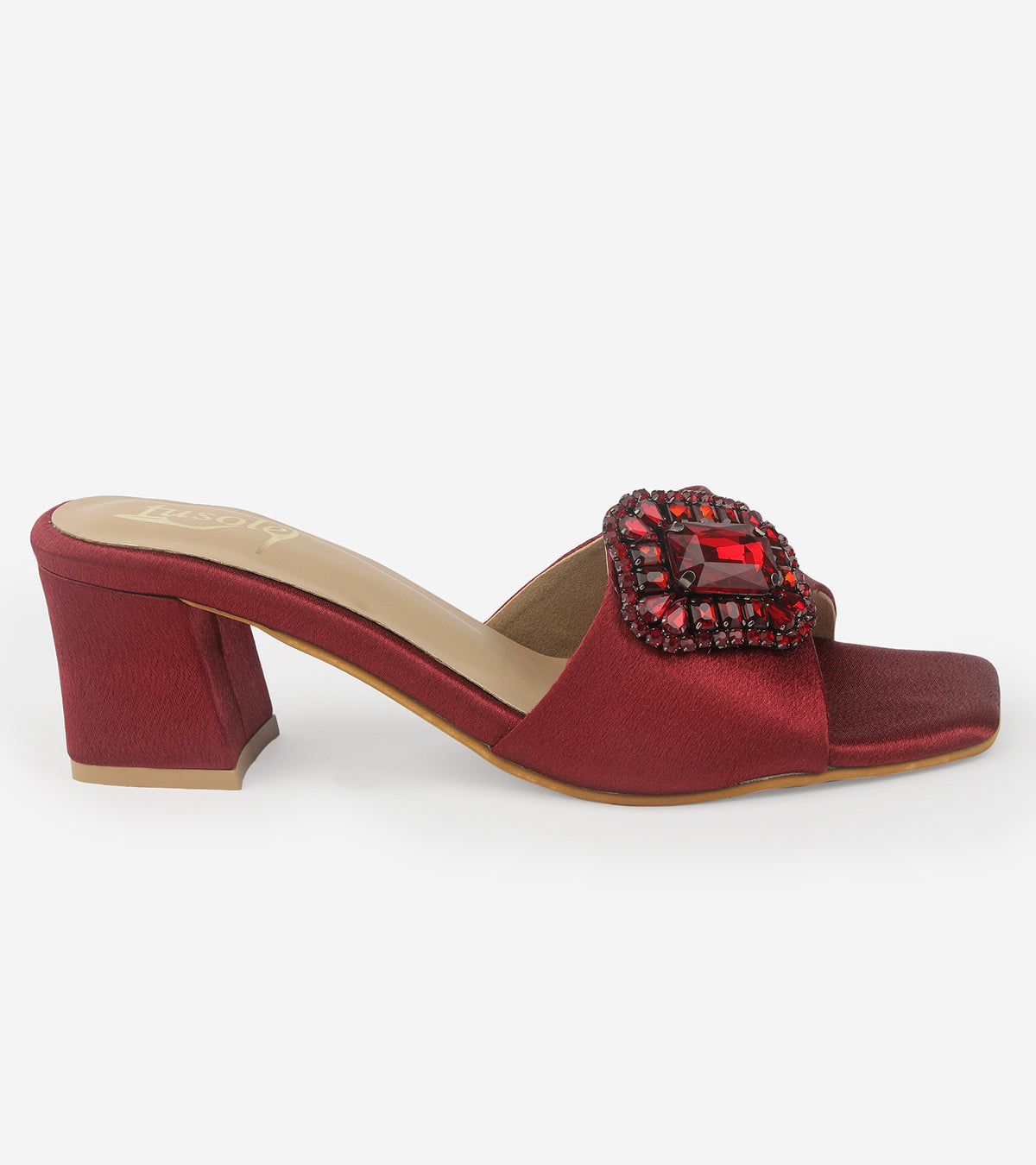 Diamond Side Cut Mules
