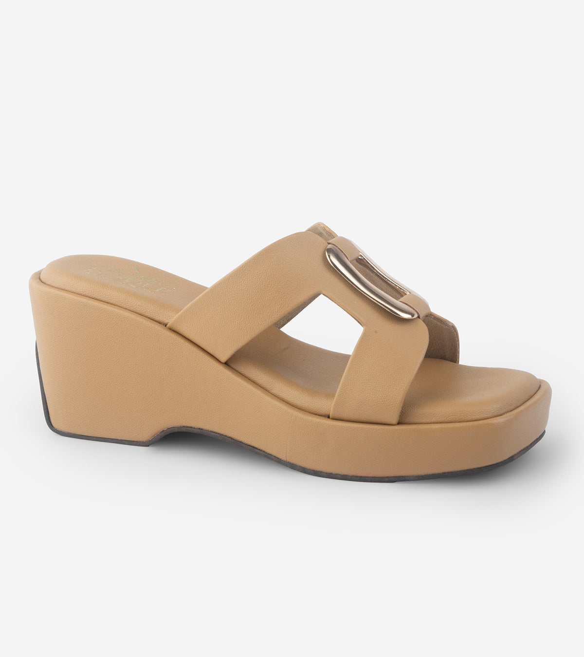 Casual Buckle Wedges