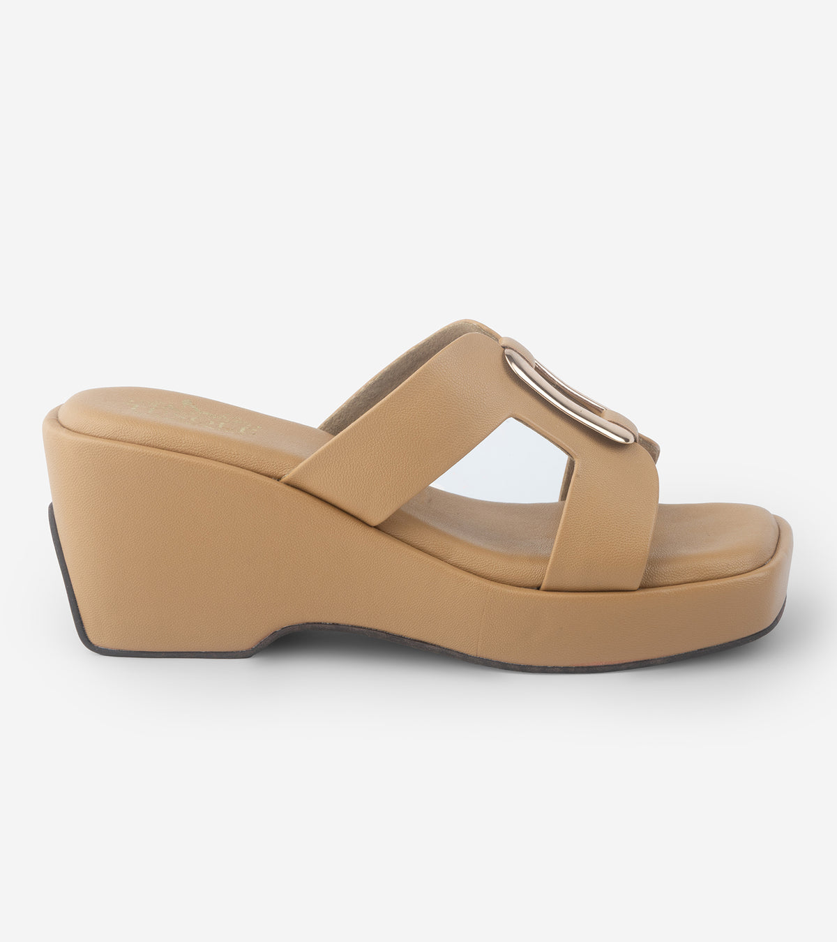 Casual Buckle Wedges