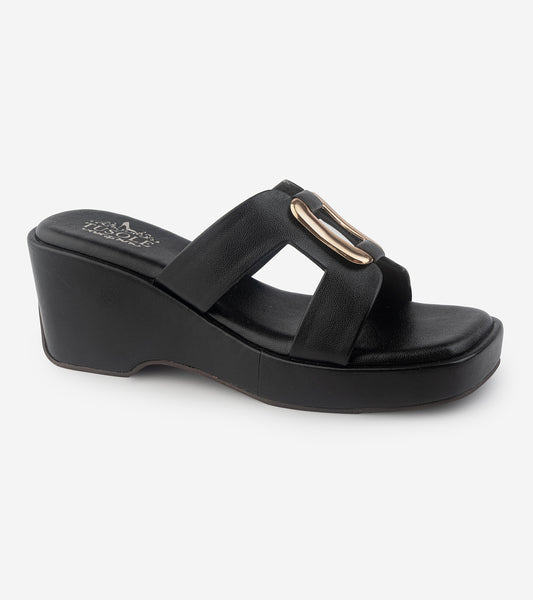 Casual Buckle Wedges
