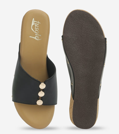Classic Studded Wedges