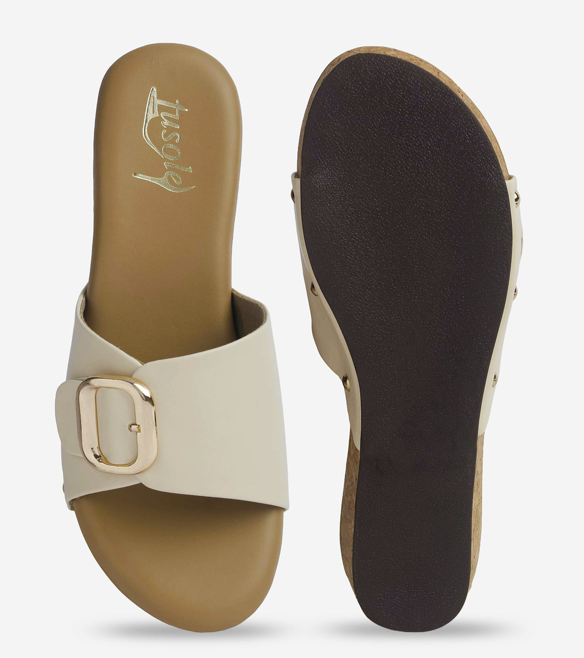 Classic Buckle Wedges