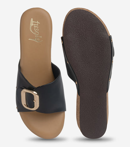 Classic Buckle Wedges