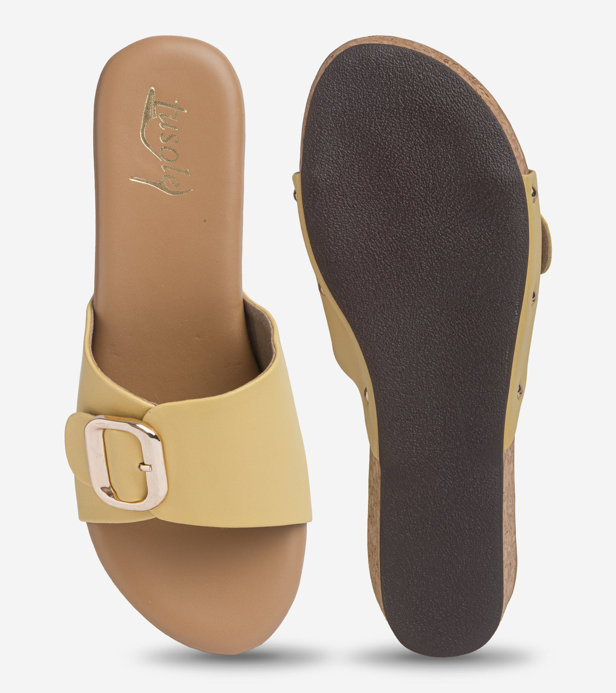 Classic Buckle Wedges