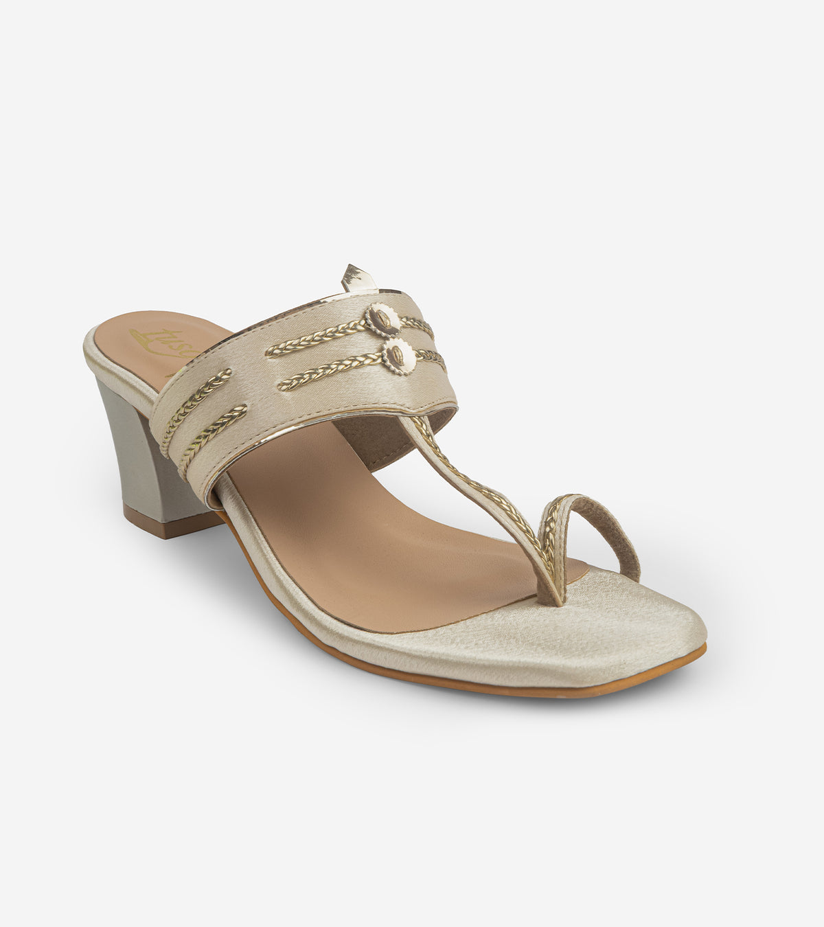 Block Heels Kolhapuri