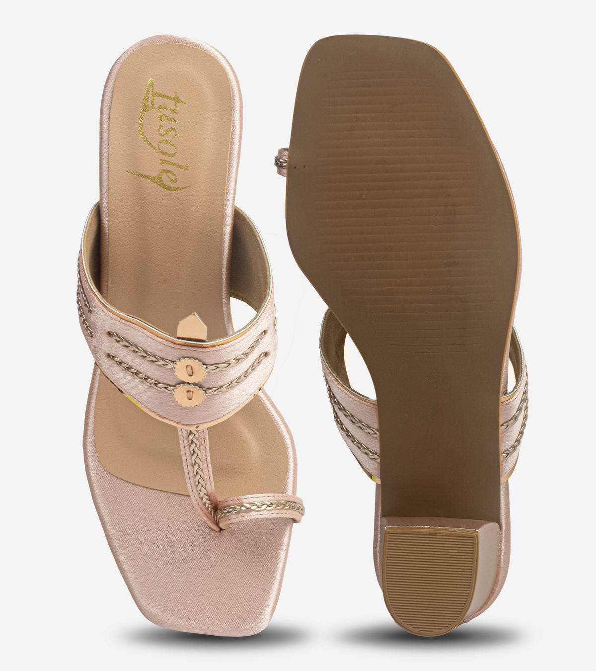 Block Heels Kolhapuri