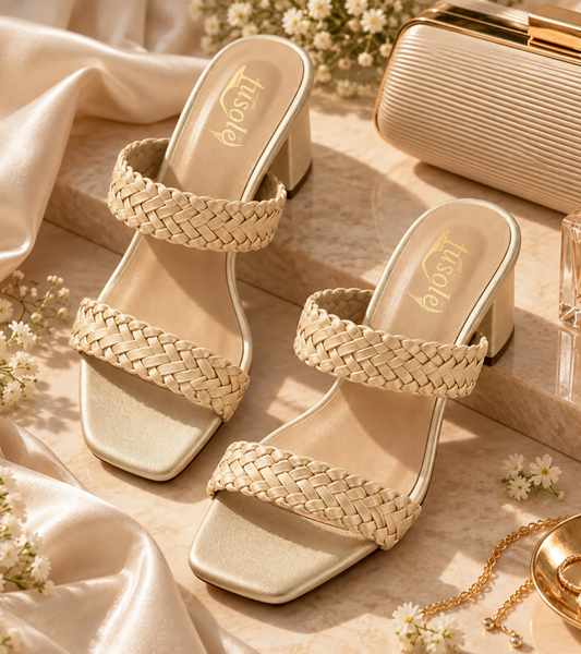 Braided Heels