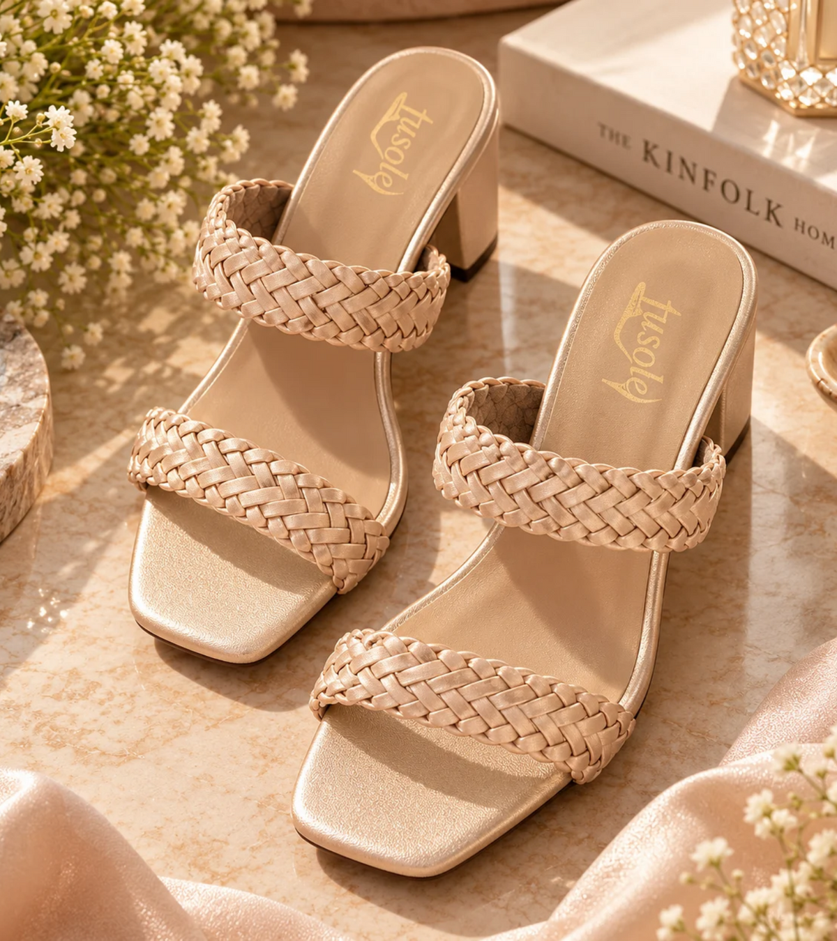 Braided Heels
