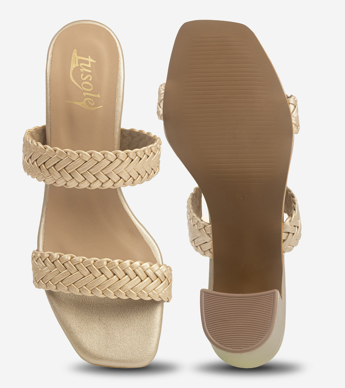 Braided Heels