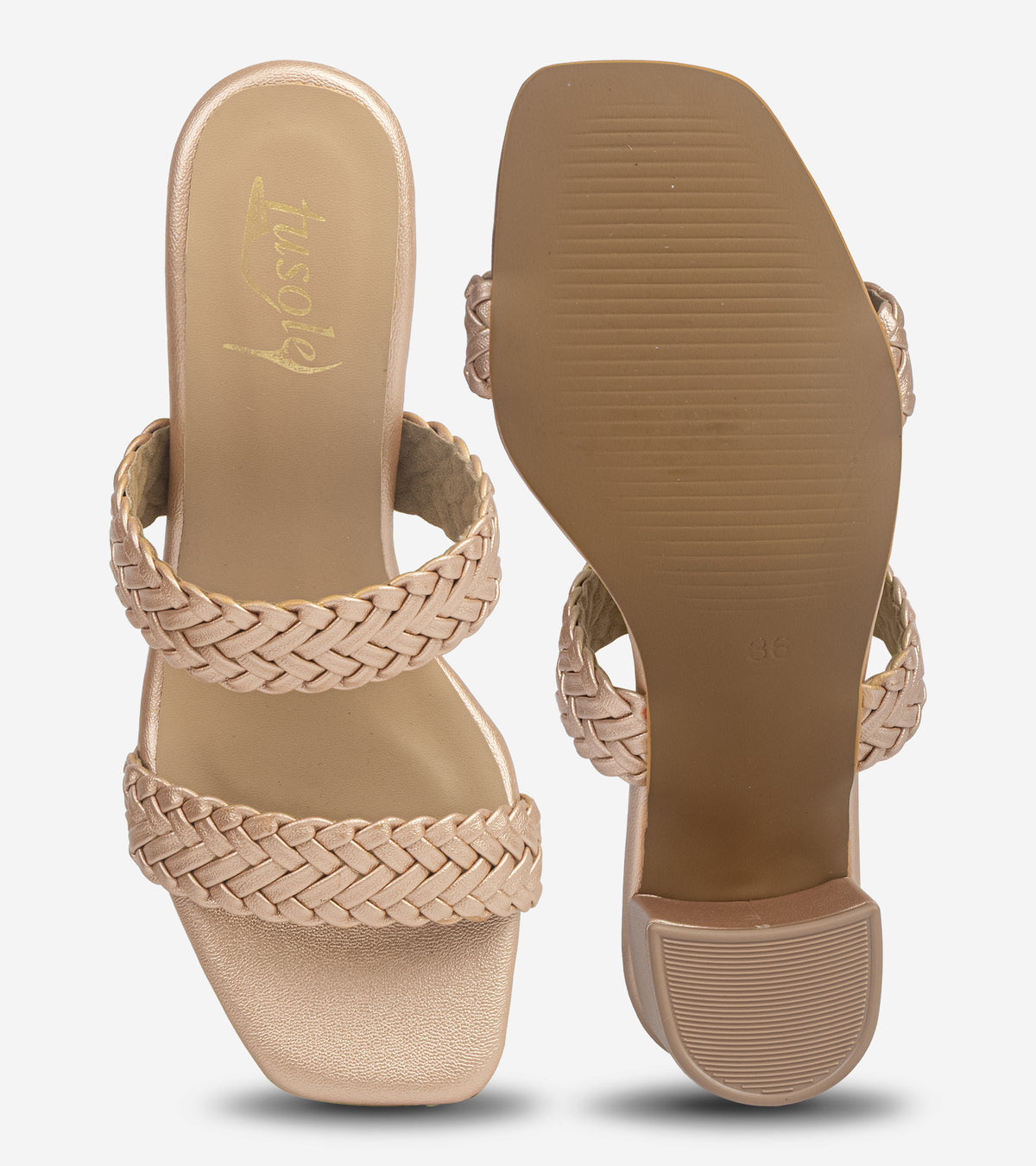 Braided Heels