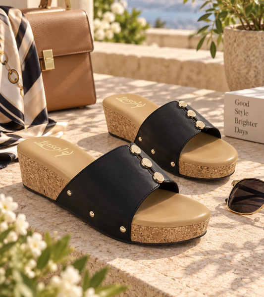 Classic Studded Wedges