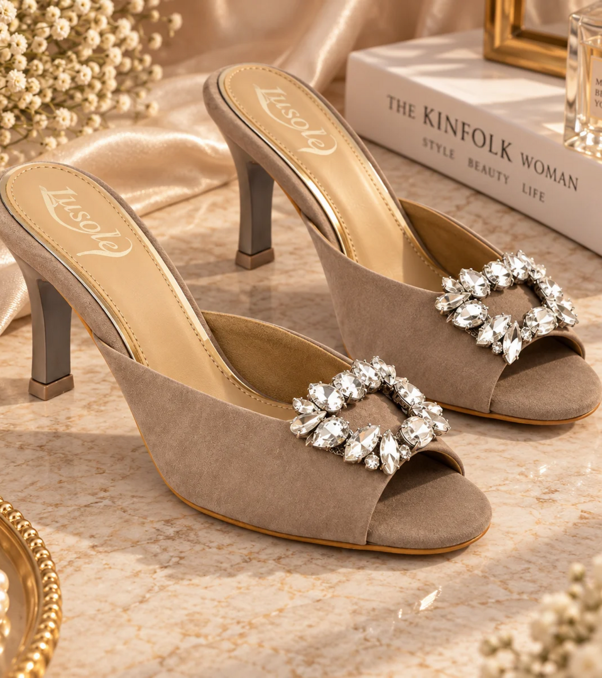 Diamond Peep Toes