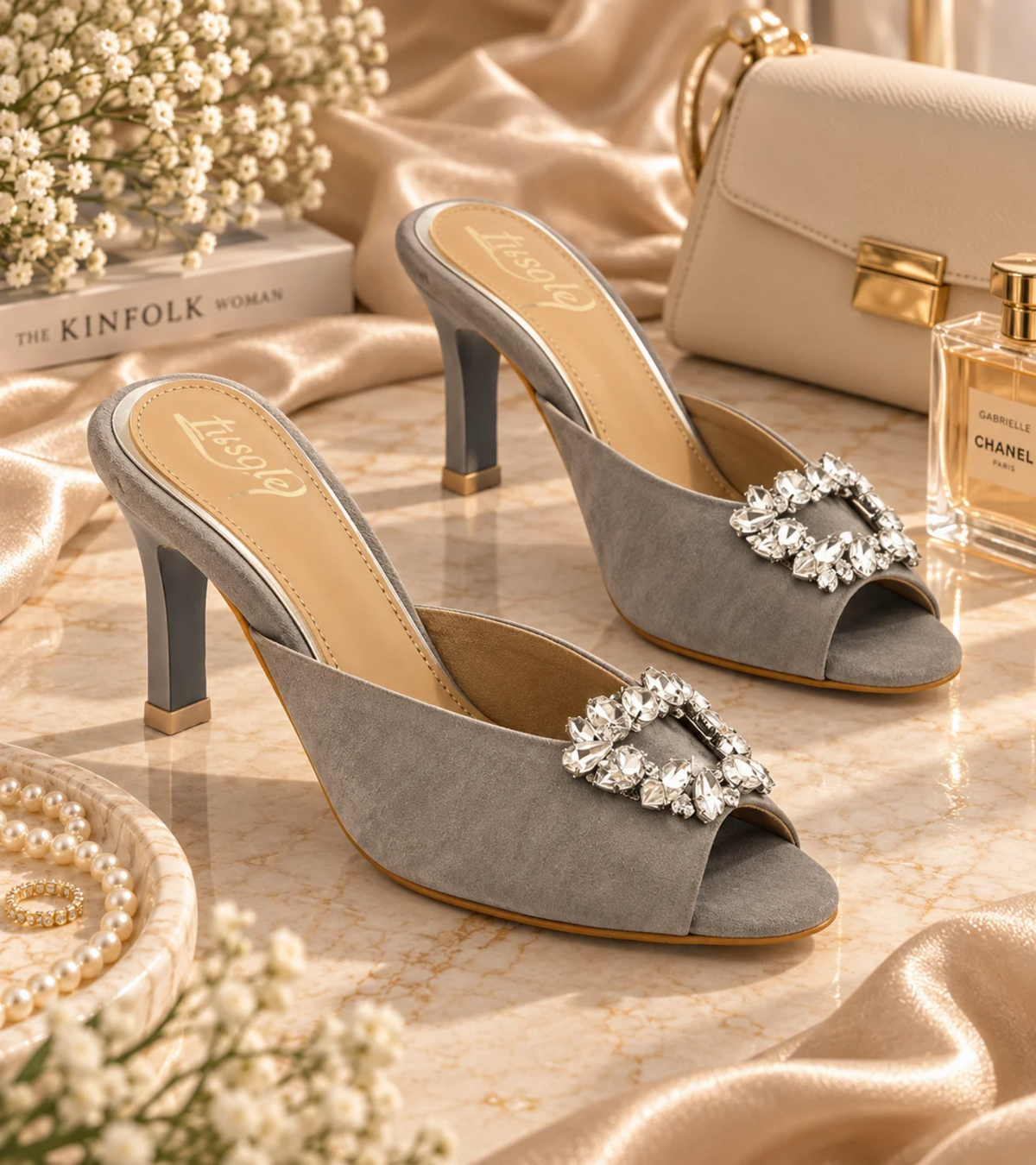 Diamond Peep Toes