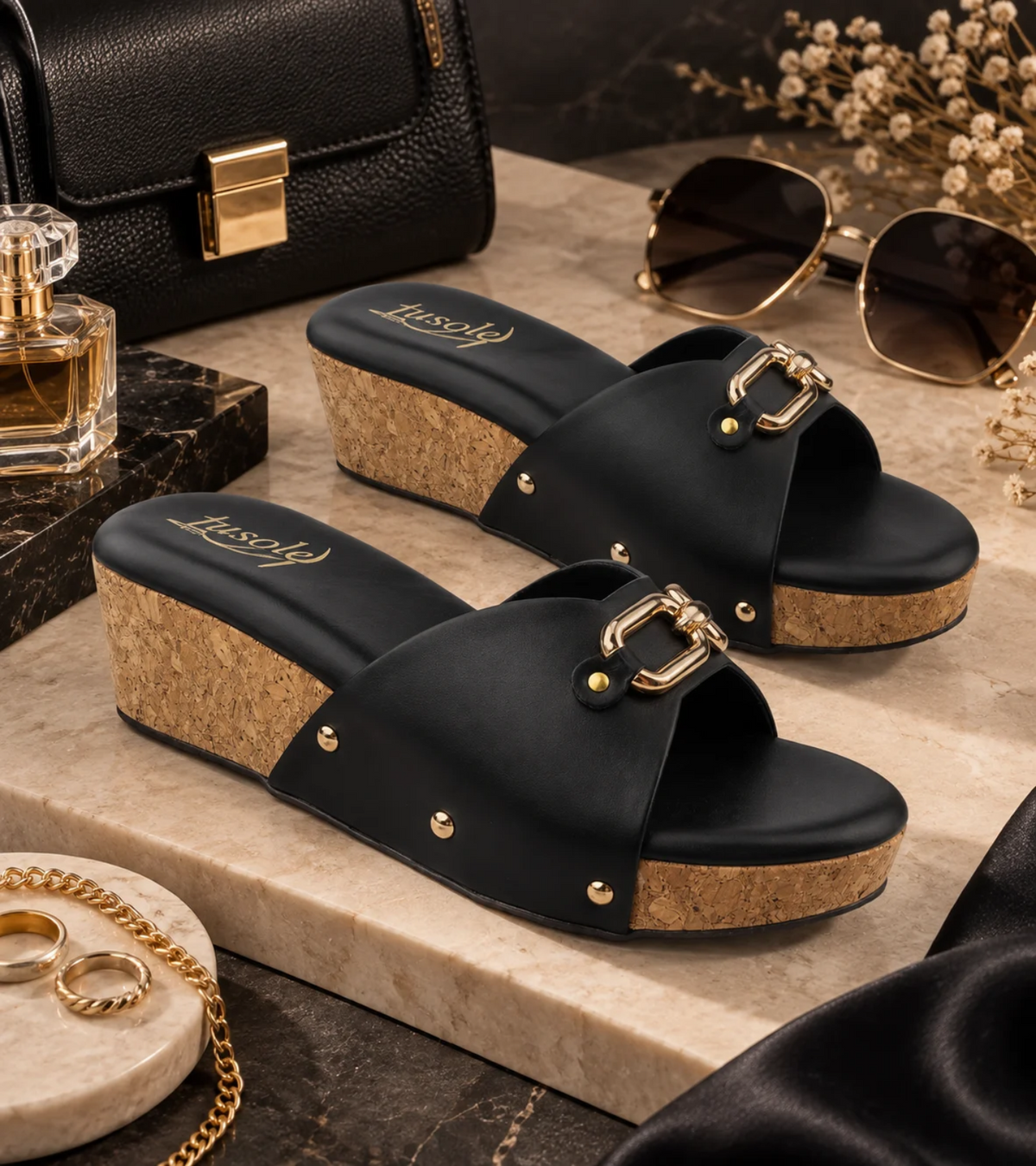 Double Buckle Wedges