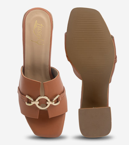 Loop Link Block Heels