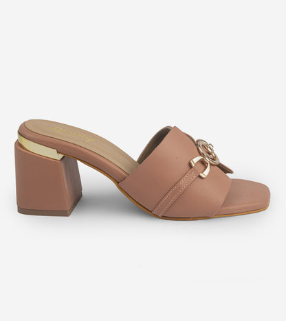 Loop Link Block Heels