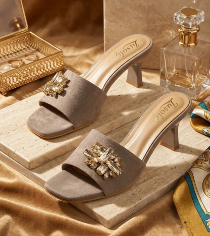 Royale Embellished Slide