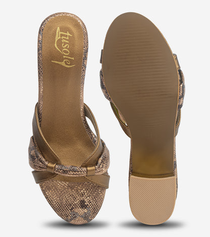 Twist and Loop Heels