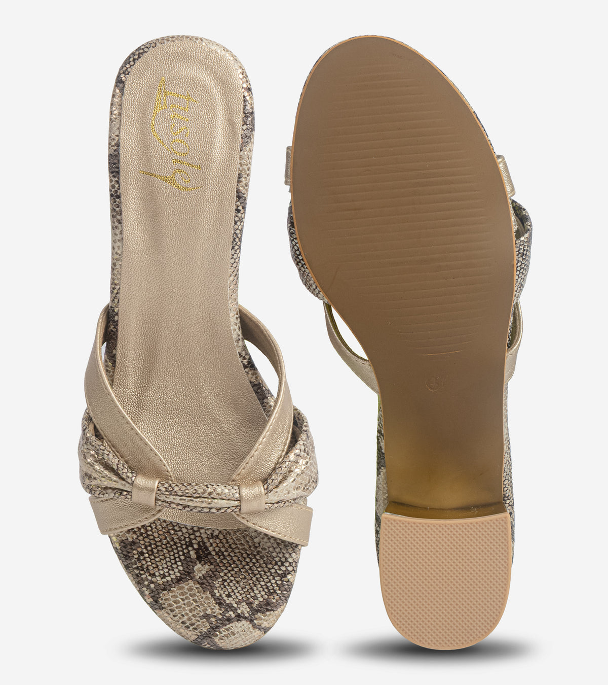 Twist and Loop Heels
