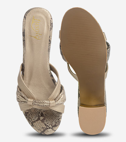 Twist and Loop Heels